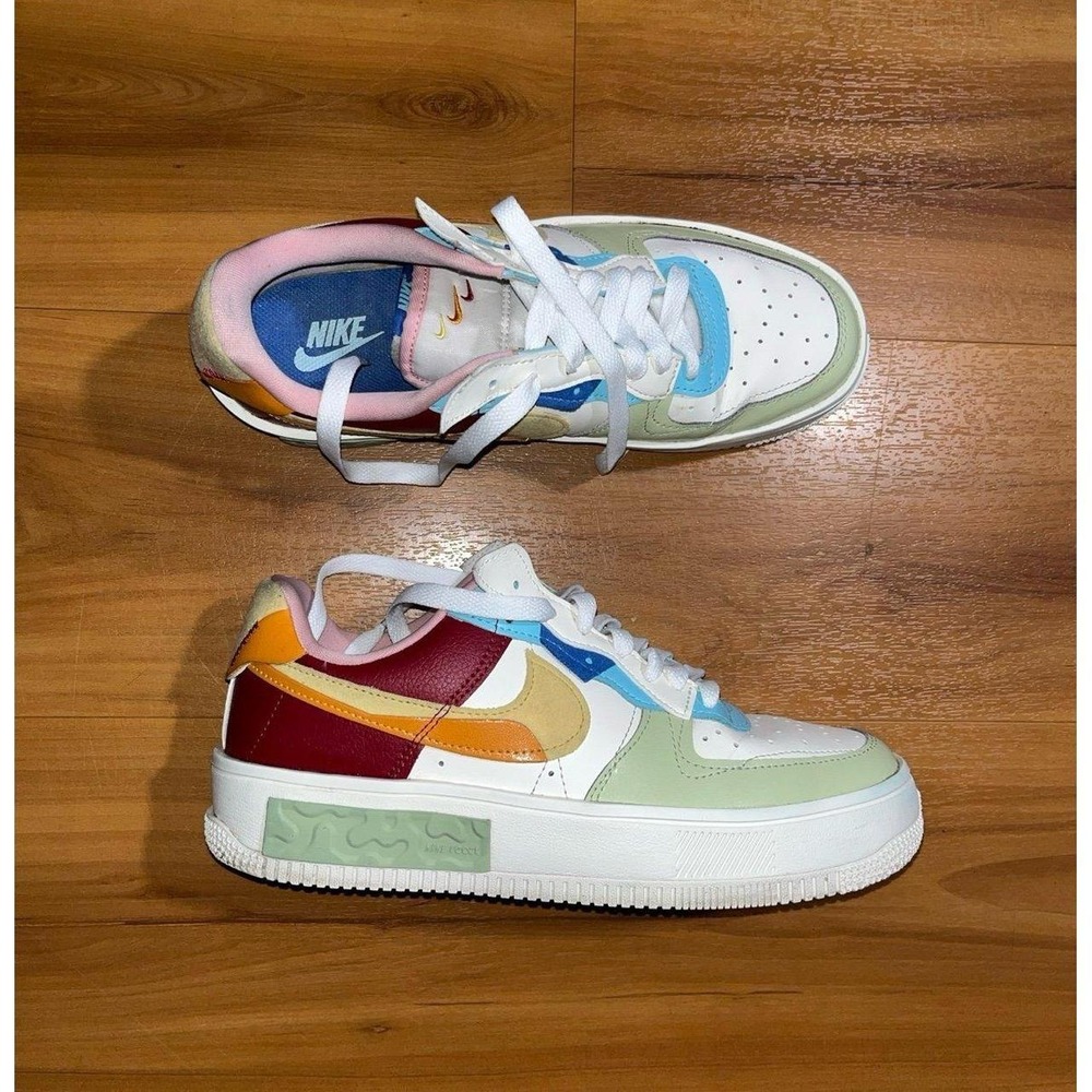 Mens Nike Air Force 1 Fontanka 'St. Petersburg Raves Colorful Fashion Sneakers
